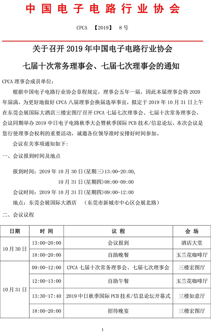 关于召开CPCA七届十次常务理事会、七届七次理事会的通知2019.jpg